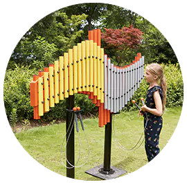 Muziekmuziekapparatuur buiten