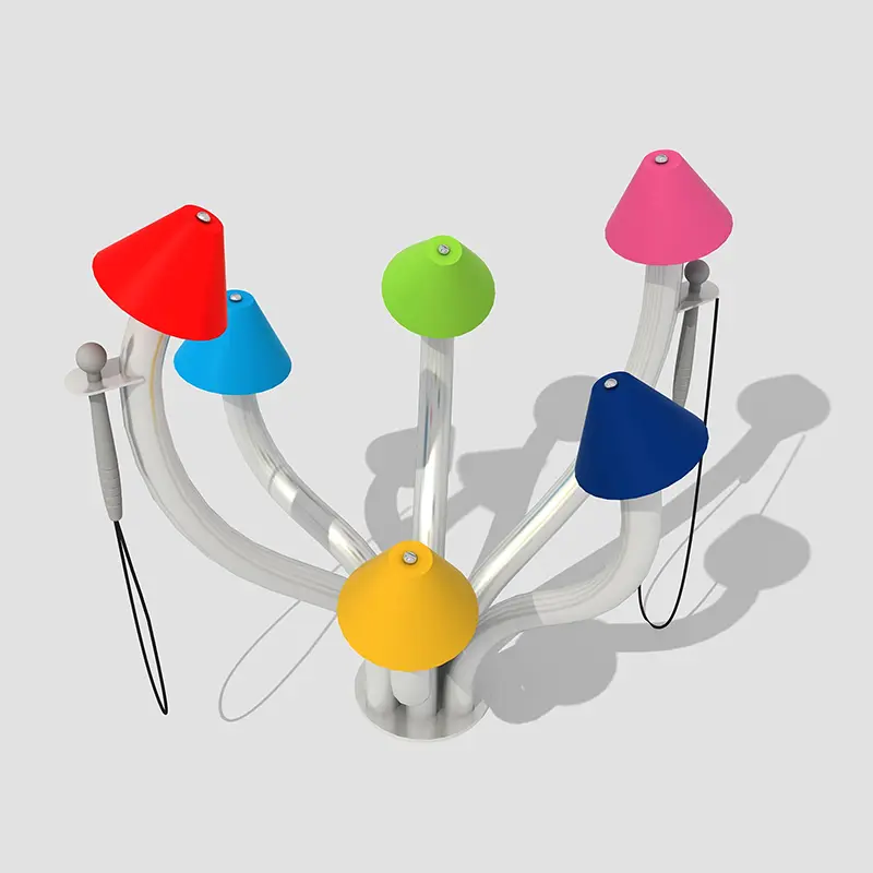 Muziekapparatuur voor kinderspeelplaatsen