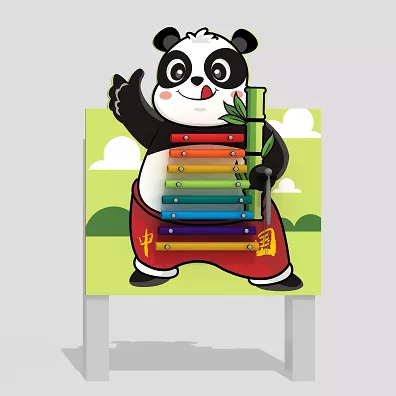 Panda -vormige percussie