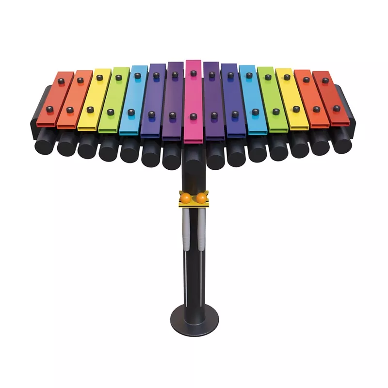 Rainbow Key Glock RVS Kindermuziekinstrument
