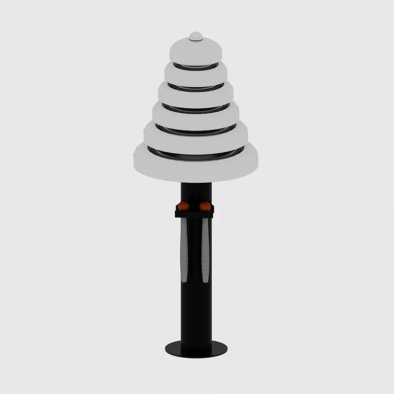 Torenvormige ritmische percussie